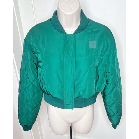 Barney’s New York x Forever 21 Puffer Jacket Green - Picture 1 of 7